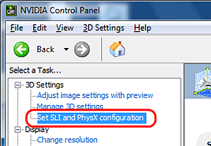 NVIDIA Control Panel